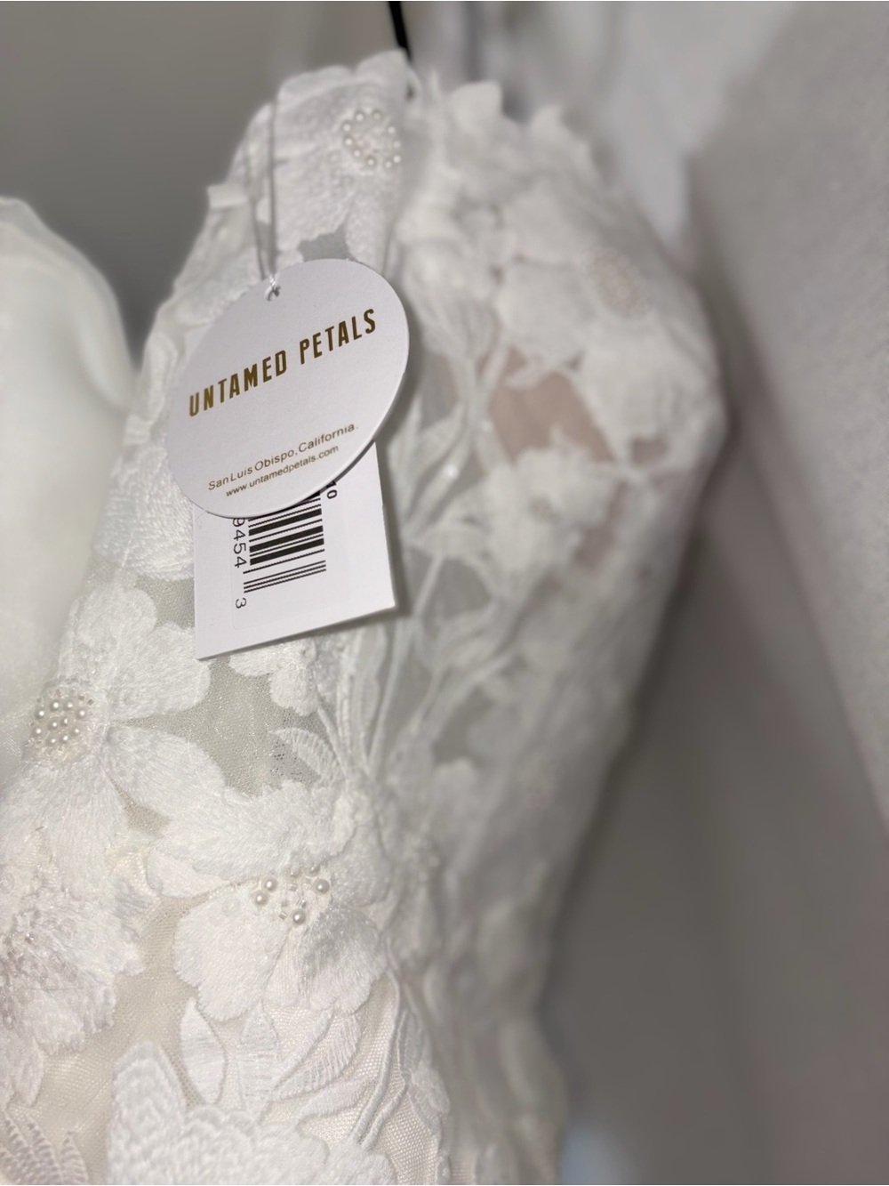 Untamed Petals Rosalie Bow Mini Dress - Picture 9 of 11